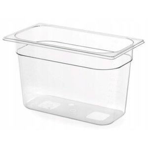 Hendi Polycarbonate Gastronorm Container 1/3 100 mm, Transparent Hendi Polycarbonate Gastronorm Container 1/3 100 mm, Transparent
