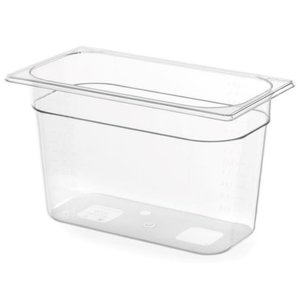 Hendi Polycarbonate Gastronorm Container 1/3 200 mm, Transparent Hendi Polycarbonate Gastronorm Container 1/3 200 mm, Transparent