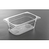Hendi Polycarbonate Gastronorm Container 1/4 100 mm, Transparent