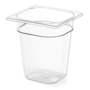 Hendi Polycarbonate Gastronorm Container 1/6 150 mm, Transparent Hendi Polycarbonate Gastronorm Container 1/6 150 mm, Transparent