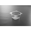 Hendi Polycarbonate Gastronorm Container 1/6 150 mm, Transparent