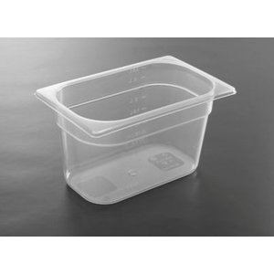 Hendi Pojemnik GN 1/4 150 mm z polipropylenu, transparentny