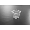 Hendi Polypropylene Gastronorm Container 1/6 150 mm, Transparent