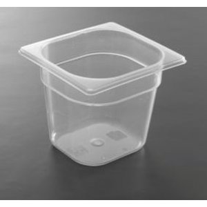 Hendi Polypropylene Gastronorm Container 1/6 200 mm, Transparent Hendi Polypropylene Gastronorm Container 1/6 200 mm, Transparent