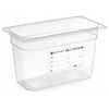 Hendi Polypropylene Gastronorm Container 1/3 150 mm, Transparent