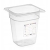 Hendi Polypropylene Gastronorm Container 1/6 100 mm, Transparent Hendi Polypropylene Gastronorm Container 1/6 100 mm, Transparent