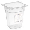 Hendi Polypropylene Gastronorm Container 1/6 150 mm, Transparent Hendi Polypropylene Gastronorm Container 1/6 150 mm, Transparent