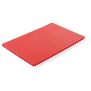 Hendi Polyethylene Cutting board HACCP 300 x 450 mm Red Hendi Polyethylene Cutting board HACCP 300 x 450 mm Red