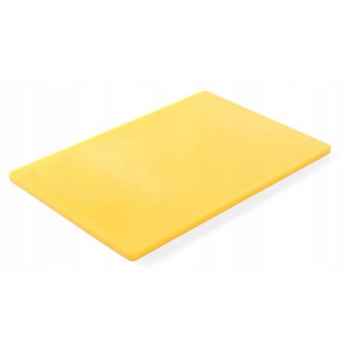 Hendi Polyethylene Cutting board HACCP 300 x 450 mm Yellow Hendi Polyethylene Cutting board HACCP 300 x 450 mm Yellow