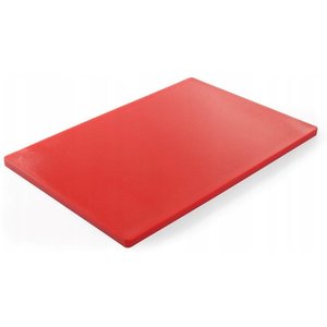 Hendi Deska do krojenia HACCP z polietylenu 400 x 600 mm czerwona Hendi Deska do krojenia HACCP z polietylenu 400 x 600 mm czerwona