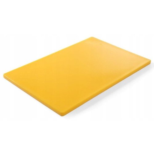 Hendi Polyethylene Cutting board HACCP 400 x 600 mm Yellow Hendi Polyethylene Cutting board HACCP 400 x 600 mm Yellow