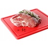 Hendi Polyethylene Cutting board HACCP GN 1/2 Red with Cutout