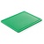 Hendi Polyethylene Cutting board HACCP GN 1/2 Green with Cutout