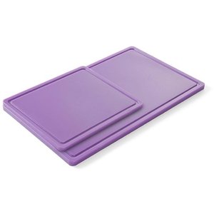 Hendi Polyethylene Cutting board HACCP GN 1/2 Violet with Cutout