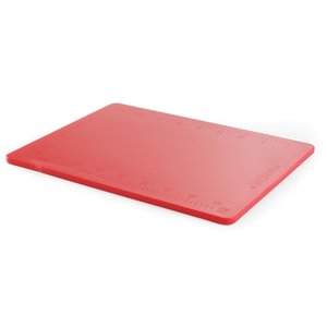 Hendi Polyethylene Cutting Board 380 x 500 mm Red