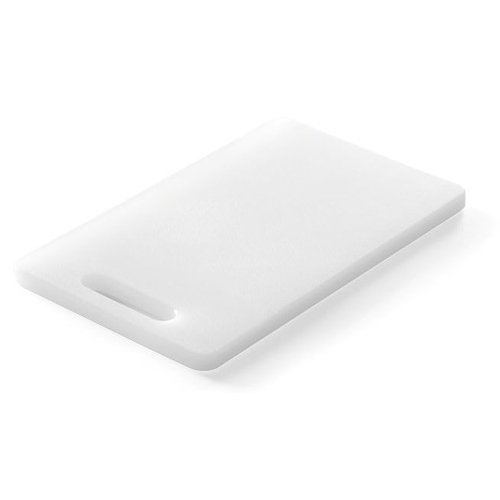 Hendi Polyethylene Cutting Board 200 x 300 mm White with Handle Hendi Polyethylene Cutting Board 200 x 300 mm White with Handle