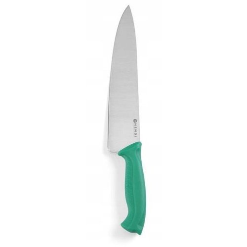 Hendi Nóż kucharski 240 mm, HACCP Zielony Hendi Nóż kucharski 240 mm, HACCP Zielony