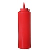 Hendi Red Squeeze Sauce Bottle 0,7 L