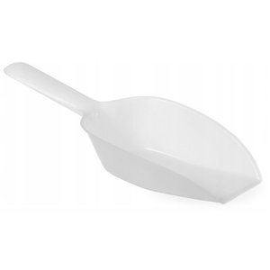 Hendi Polyethylene Scoop 250 ml, 250 mm, White