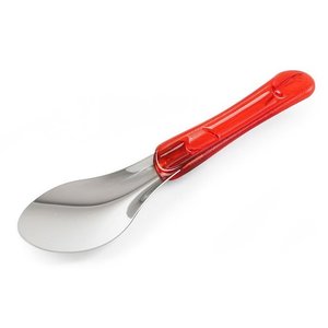 Hendi Wyprzedaż - Szpatuła do lodów z uchwytem z tritanu - czerwona