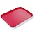 Hendi Fast Food Polypropylene Rectangular Serving Tray 350 x 450 mm Red