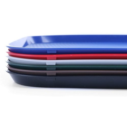 Hendi Fast Food Polypropylene Rectangular Serving Tray 350 x 450 mm Red Hendi Fast Food Polypropylene Rectangular Serving Tray 350 x 450 mm Red