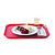 Hendi Fast Food Polypropylene Rectangular Serving Tray 350 x 450 mm Red
