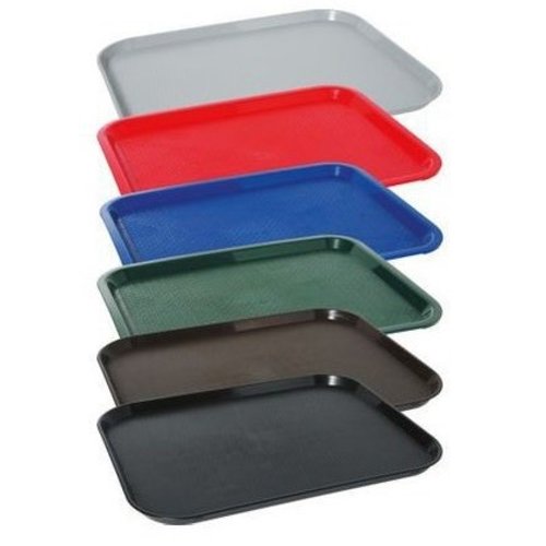 Hendi Fast Food Polypropylene Rectangular Serving Tray 350 x 450 mm Green Hendi Fast Food Polypropylene Rectangular Serving Tray 350 x 450 mm Green