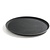 Hendi Polypropylene Round Non-Slip Serving Tray Ø 360 mm Black