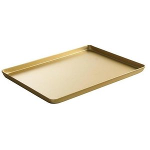 Hendi Taca cukiernicza ekspozycyjna, aluminium 600x400x(H)20 mm - złota Hendi Taca cukiernicza ekspozycyjna, aluminium 600x400x(H)20 mm - złota