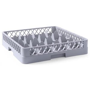 Hendi Kosz do zmywarki na szkło 16 przegród / 500 x 500 x 104 mm, szary Hendi Kosz do zmywarki na szkło 16 przegród / 500 x 500 x 104 mm, szary