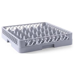 Hendi Gray Dishwasher Glassware Basket 36 compartments / 500 x 500 x 104 mm Hendi Gray Dishwasher Glassware Basket 36 compartments / 500 x 500 x 104 mm