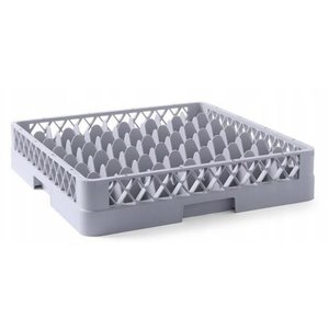 Hendi Gray Dishwasher Glassware Basket 49 compartments / 500 x 500 x 104 mm Hendi Gray Dishwasher Glassware Basket 49 compartments / 500 x 500 x 104 mm