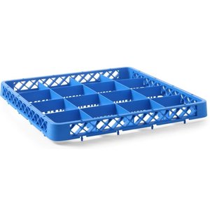Hendi Blue Dishwasher Glass Rack Extender 16 compartments / 500 x 500 x 45 mm