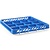 Hendi Blue Dishwasher Glass Rack Extender 16 compartments / 500 x 500 x 45 mm