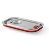 Hendi Stainless Steel Gastronorm Lid 1/4 with Seal Hendi Stainless Steel Gastronorm Lid 1/4 with Seal