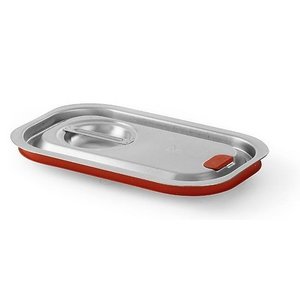 Hendi Pokrywka GN 1/4 ze stali nierdzewnej z uszczelką Hendi Pokrywka GN 1/4 ze stali nierdzewnej z uszczelką