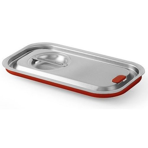 Hendi Stainless Steel Gastronorm Lid 1/3 with Seal Hendi Stainless Steel Gastronorm Lid 1/3 with Seal