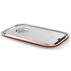Hendi Stainless Steel Gastronorm Lid 1/1 with Seal