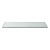 Rosseto Clear rectangular plate made of tempered glass