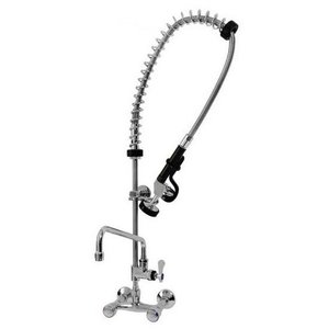 XXLselect Wall Mounted Pre-Rinse Faucet with Spout 410 mm, Knobs