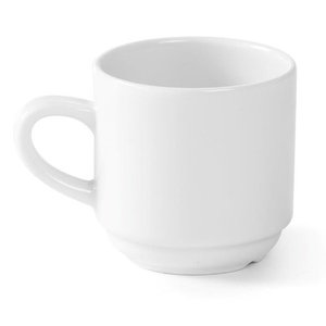 Hendi Filiżanka sztaplowana biała 230 ml, Optima Hendi Filiżanka sztaplowana biała 230 ml, Optima