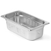 Hendi Stainless Steel Gastronorm Container 1/3 150 mm, Perforated