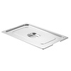 Hendi Stainless Steel Gastronorm Lid 1/2 with Place for Handles