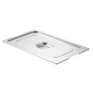 Hendi Stainless Steel Gastronorm Lid 1/2 with Place for Handles