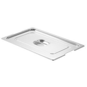 Hendi Stainless Steel Gastronorm Lid 1/6 with Place for Handles
