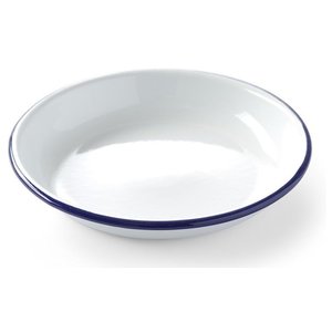 Hendi Deep Enameled Plate, Ø200 mm