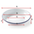 Hendi Deep Enameled Plate, Ø200 mm