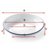 Hendi Deep Enameled Plate, Ø240 mm