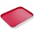 Hendi Fast Food Polypropylene Rectangular Serving Tray 345 x 265 mm Red